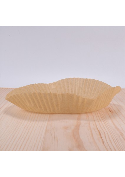 50PCS Hava Fritöz Parşömen Kağıdı Astarları Yapışmaz Tek Kullanımlık Yıkar Astarlar Sepet Sepet Güçsüz Yuvarlak Parşömen Kağıdı (Kahverengi) (Yurt Dışından)