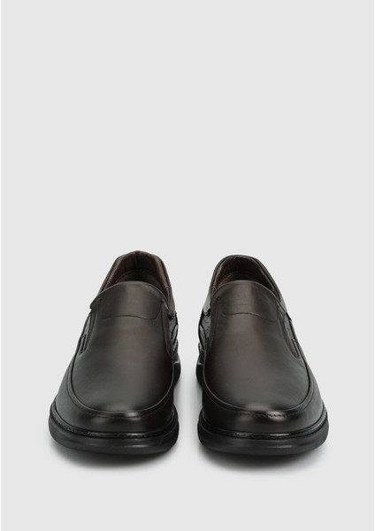 Kahve Deri Erkek Ayakkabı modelleri