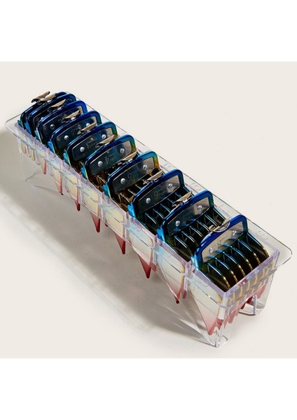 10 Adet Profesyonel Saç Klipsini Metal Klip Kılavuzları Wahl Clippers Için Tarak Muhafızlarını Sınırlar (Yurt Dışından) fırsatları