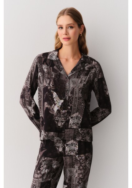 Rustic Gömlek Yaka Pijama Takımı fiyatları