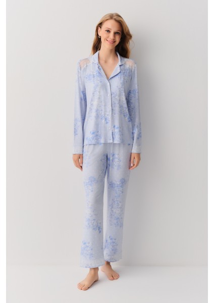 Giselle Maskülen Pijama Takımı