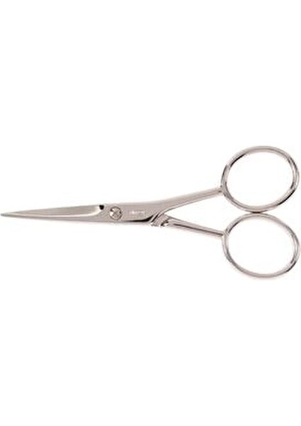 Küçük Makas 1 Adet Gümüş Renk Bıyık ve Tekstil Kesimi İçin Uygun