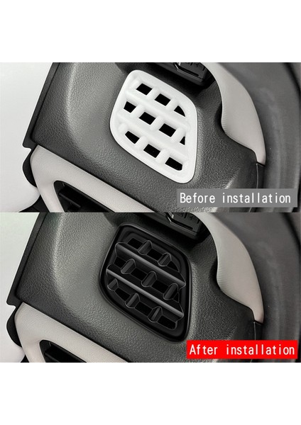 Araba Gösterge Paneli Klima Hava Çıkışı Trim Çerçeve Sticker Iç Aksesuarlar Suzuki Swift 2024,A (Yurt Dışından) modelleri