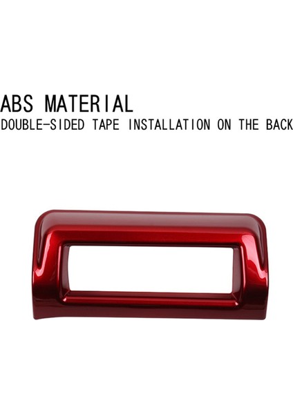 Araba Çok Fonksiyonlu Düğme Trim Çerçeve Sticker Iç Aksesuarlar Suzuki Swift 2024 Lhd Kırmızı (Yurt Dışından) indirimleri