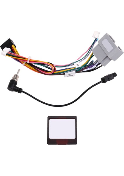 Araba 16PIN Radyo Canbus Kablosu Güç Kablolama Demeti Soket Konnektörü Can Bus Kod Çözücü Jeep Wrangler Compass Dodge Için (Yurt Dışından)