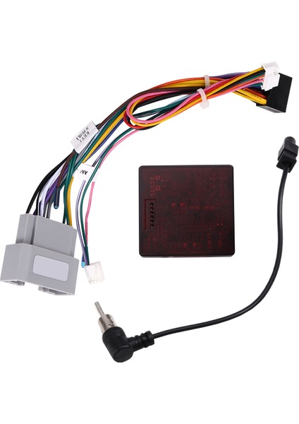 Araba 16PIN Radyo Canbus Kablosu Güç Kablolama Demeti Soket Konnektörü Can Bus Kod Çözücü Jeep Wrangler Compass Dodge Için (Yurt Dışından) modelleri