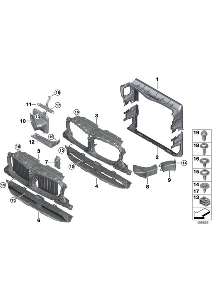 51747400003 Araba Sol Ön Fren Havalandırma Havalandırması Bmw X3 X4 G08 2017-2024 Için (Yurt Dışından) fırsatları