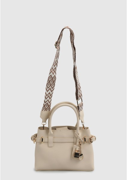 Krem Kadın Omuz Çantası fırsatları