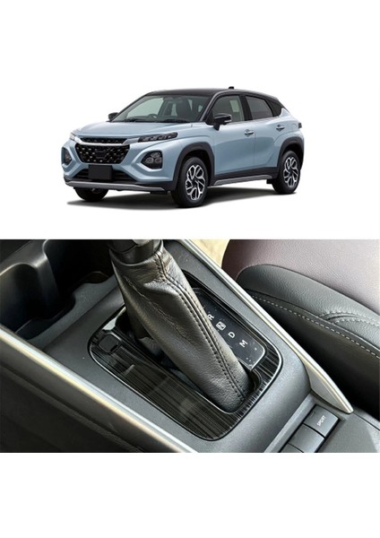 Suzuki Fronx 2024 2025 Iç Aksesuarlar Paslanmaz Çelik Için Araba Orta Konsol Vites Paneli Çerçeve Döşemesi (Yurt Dışından) fiyatları