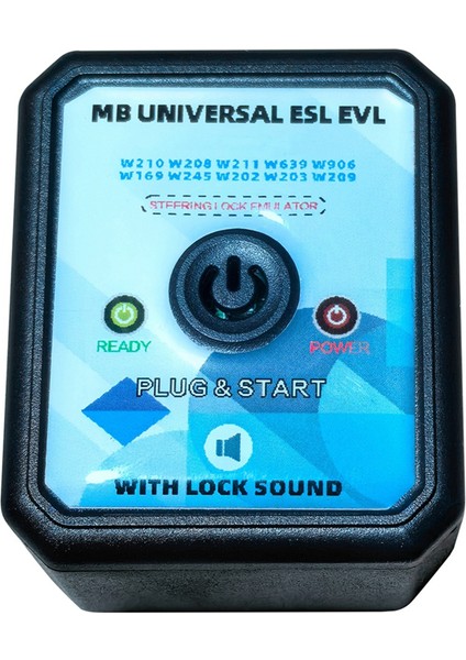 Mercedes Benz Sprinter Vito Crafter W202 W203 W208 W209 W210 Için Esl Elv Evrensel Direksiyon Kilidi Emülatörü (Yurt Dışından)