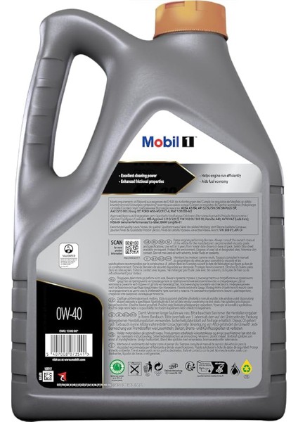 1 FS 0W40 Motor Yağı 4 L ÜT:2025 fiyatları