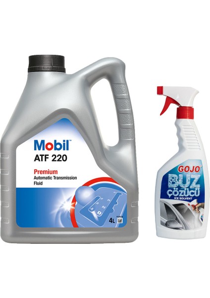 Atf 220 Otomatik Şanzıman Yağı 4 L ( Üretim Yılı: 2023 ) + Gojo Buz Çözücü 750 Ml