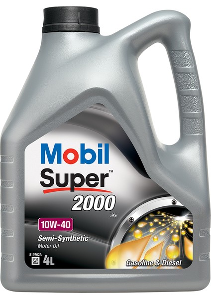 Süper 2000 X1 10W-40 Motor Yağı 4 Litre ( Üretim Yılı: 2024 )