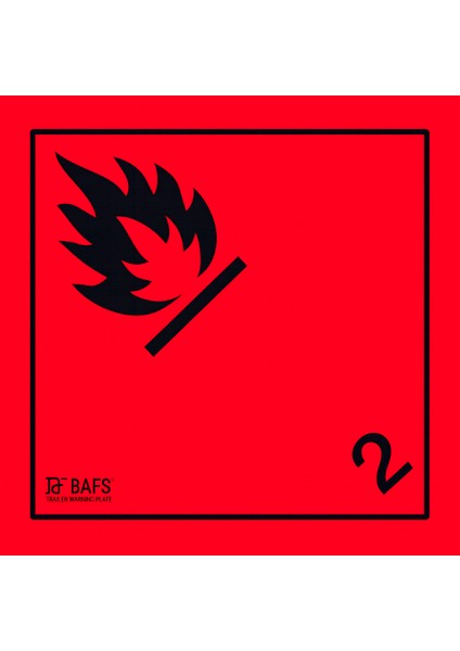 30X30 cm Adr Uyumlu Düz Ateş 2 Reflektörlü Uyarı Levhası Tehlikeli Madde Taşıma Güvenlik Plakası fırsatları