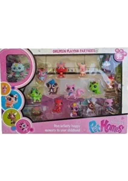 Pet Shop Miniş Evcil Hayvan Minişler 15 Adet Birden Kutulu fiyatları