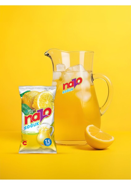 Soğuk İçecek Tozu Limon Aromalı 9 gr x 24 Adet Tatlandırıcılı Ferahlatıcı İçecek Karışımı fırsatları