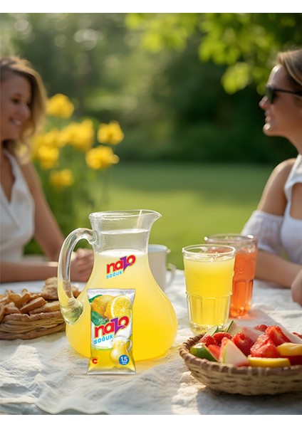 Soğuk İçecek Tozu Limon Aromalı 9 gr x 24 Adet Tatlandırıcılı Ferahlatıcı İçecek Karışımı