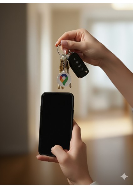 5 Adet Nfc Google Yorum ve Puanlama Anahtarlığı 5 Tane