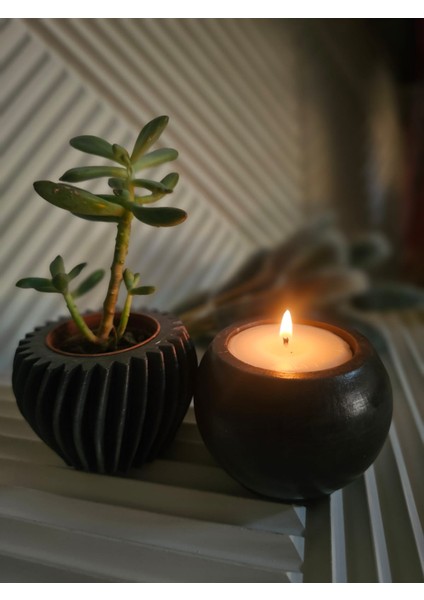 Benzersiz Mermer Dokunuşuyla El Yapımı Kokulu Mum ve Mumluklar (Iskandinav) fiyatları