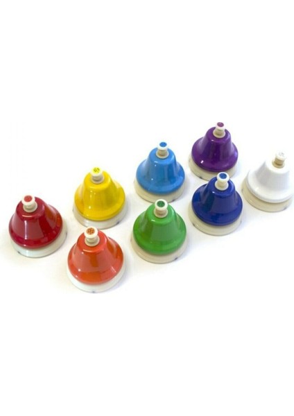 Hand Bells - Renkli Nota El Zili Seti - 8 Nota C ( Do ) modelleri