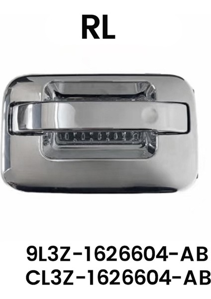 Araba Sol Sol Dış Kapı Tutucu 9L3Z-1626604-AB CL3Z-162604 Ford F150 2009-2014 Dış Tutma Kromu Için (Yurt Dışından) fiyatları