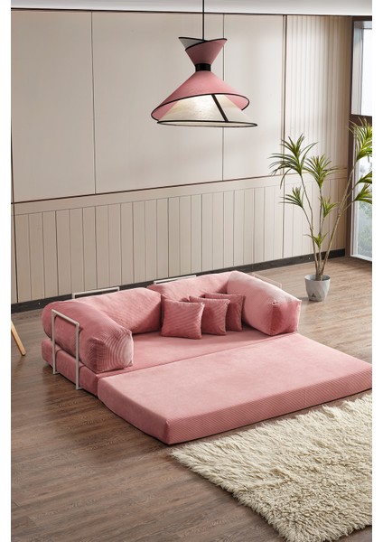 Legom Stil Aktivite Koltuğu Yatak Olabilen Çok Amaçlı Kanepe Pudra modelleri