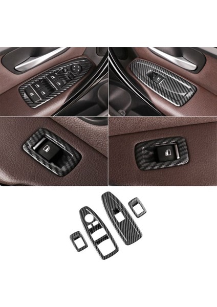 Bmw 1 3 4 Serisi Için 3gt F20 F30 F31 F32 F34 F36 Pencere Cam Kaldırma Düğmesi Dekorasyonu Abs Karbon Fiber Panel Dekorasyonu (Yurt Dışından) fiyatları