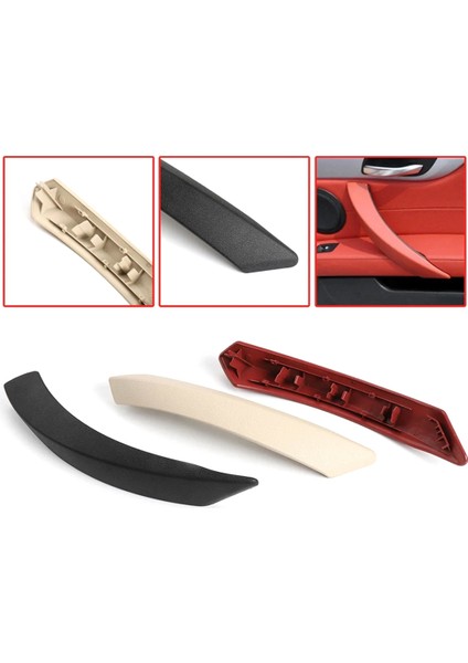 Araba Iç Kapı Kolları Yolcu Kapısı Çekme Sapı Kapak Kapağı Bmw Z4 E89 2009-2016 51419186731 Kırmızı (Yurt Dışından) fırsatları
