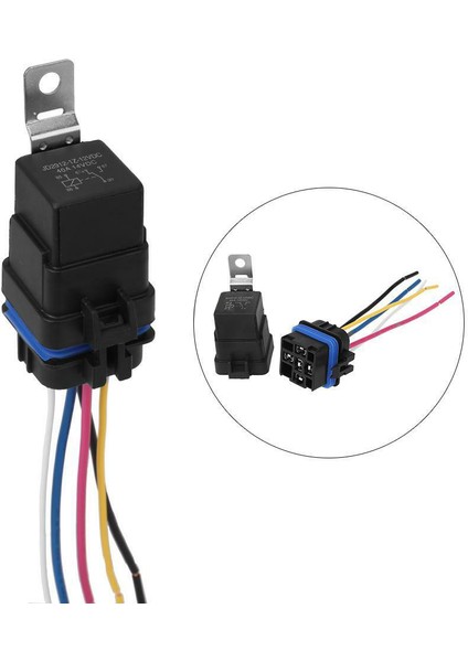 Su Geçirmez Entegre Otomobil Rölesi DC/12V 40A Otomatik Röle ve Soket 5 Pin (Yurt Dışından) fiyatları