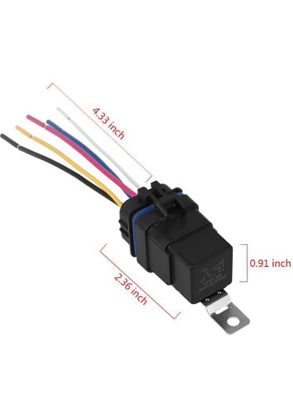 Su Geçirmez Entegre Otomobil Rölesi DC/12V 40A Otomatik Röle ve Soket 5 Pin (Yurt Dışından) modelleri