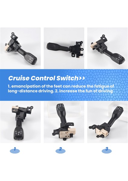 Cruise Control Switch 84632-34011 84632-34017 Toyota Corolla Yarıs Vıos Hılux Hıace Dilek Auris Prius Previa Rav4 84632-0F010 (Yurt Dışından) fırsatları