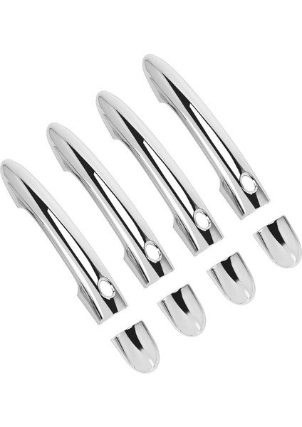 Renault Scenic 2 Için Iı Iı 2003 2004 2005 2006 2007 2008 2009 Krom Kapı Tığlığı Yakalama Kapak Trim Kapağı Otomatik Aksesuarlar (Yurt Dışından)