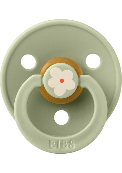 Bibs Studio Colour Jasmine Field Kauçuk Emzik 0-6 Ay Sage