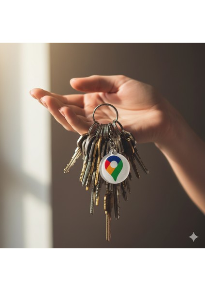Nfc Google Yorum ve Puan Anaharlığı 3cm 5 adet anahtarlık indirimleri