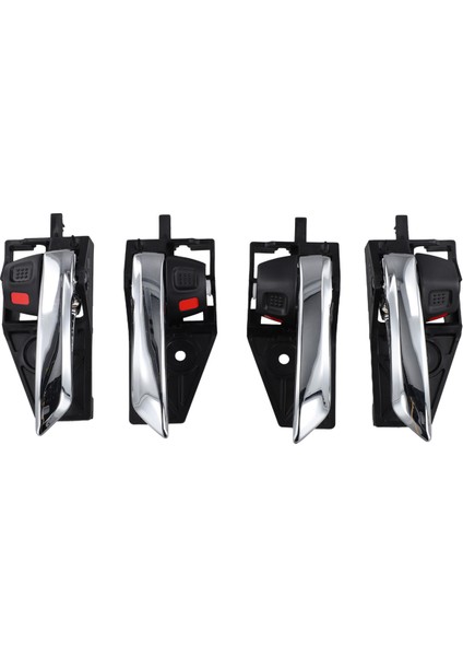 4pcs Için Suzuki Vitara Sx4 S-Cross Otomobil Iç Kapı Kolu 83130-61M10 83110-61M10 Siyah (Yurt Dışından)