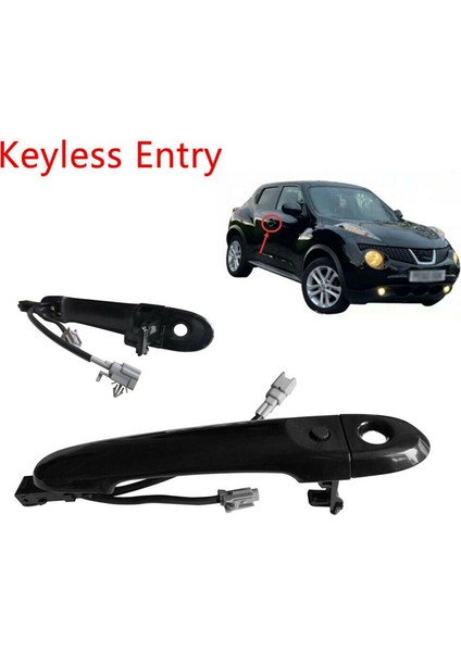 82644-1FA5A Araba Dış Cephesi O/s Sürücü Sağ Taraf Akıllı Kapı Kolu Nissan Juke Için Anahtarsız Giriş 2010-2019 Siyah (Yurt Dışından) fırsatları