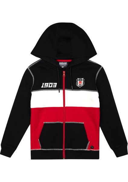 Beşiktaş Jr Kapüşonlu Fermuarlı Sweatshırt 6425231