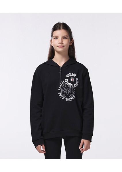 Beşiktaş Jr Kapüşonlu Sweatshırt 6425238
