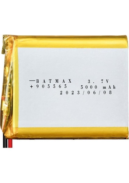 905565 3.7V 5000MAH Lityum Polimer Pil fiyatları
