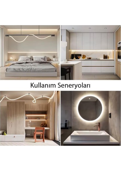 PM-26417 Animasyonlu Bluetooth Neon Rgb Kumaş Örgülü Hortum LED 5 Metre 201 Modlu fiyatları