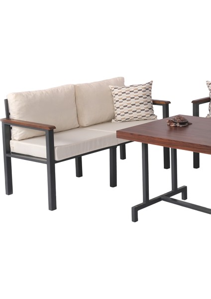 Metal Bahçe Takımı, Balkon Seti, Kafe Koltuğu, Bekleme Alanı Koltuğu, 2 + 3 + M fırsatları