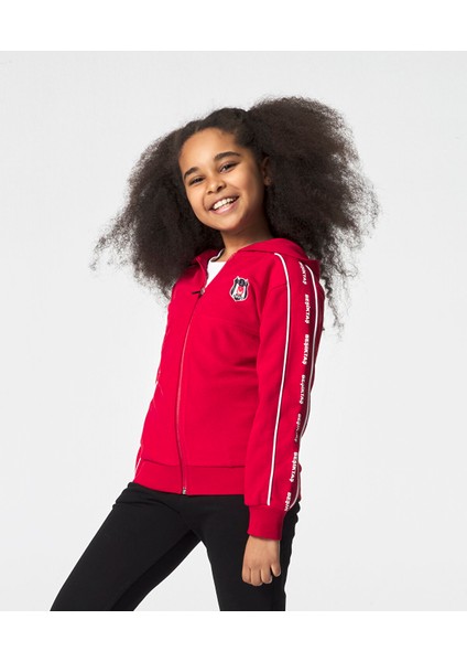 Beşiktaş Çocuk Fermuarlı Kapüşonlu Sweatshırt 6525225T3