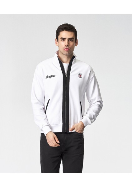Beşiktaş Erkek Fermuarlı Sweatshırt 7525228T3