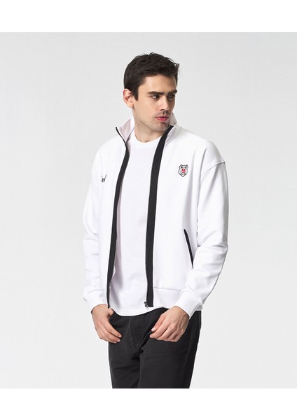 Beşiktaş Erkek Fermuarlı Sweatshırt 7525228T3 fırsatları