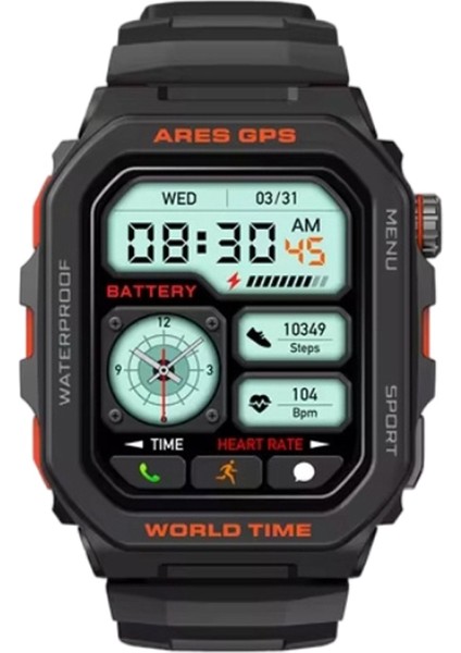 Ares Gps Siyah Akıllı Saat indirimleri