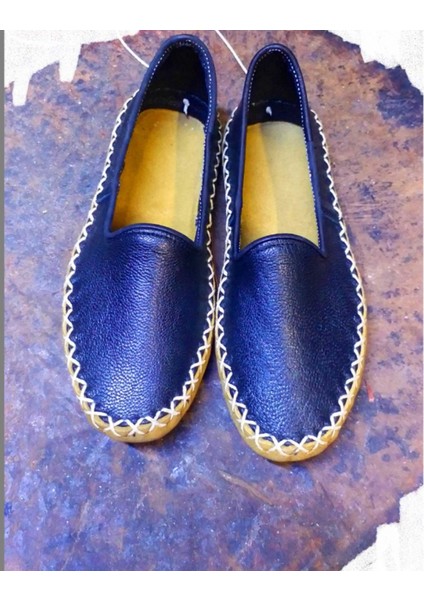 Deri Yemeni-Lacivert fiyatları