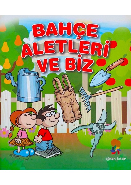 4 - 6 Yaş Sebzeler Meyveler ve Bahçe Aletleri Seti - 3 Kitap 48 Sayfa Eğitici Etkinlik indirimleri