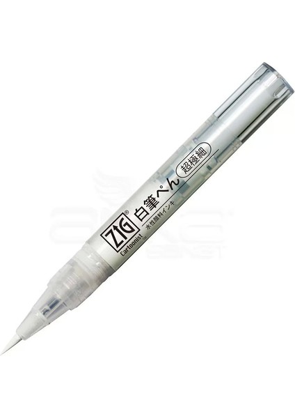 Brush Pen Ultra Fine Fırça Uçlu Beyaz Kalem CNBW-02S