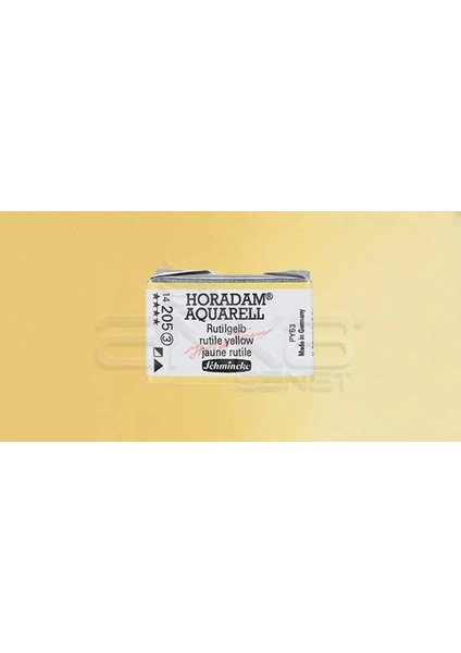 Horadam Aquarell 1/1 Tablet 205 Rutile Yellow Seri Seri 3