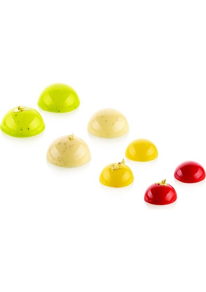 Silikon Pasta & Kek Kalıbı Yarım Küre SF555 Psilikomart Yarım Küre 8li SF555 Ø55 Mmp fırsatları